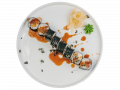 Тунец-лосось с огурцом и пряным соусом